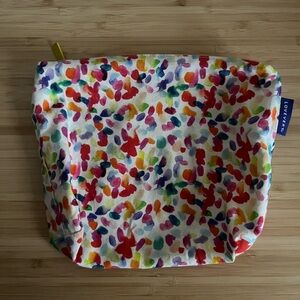 Lovevery organic cotton zippered pouch